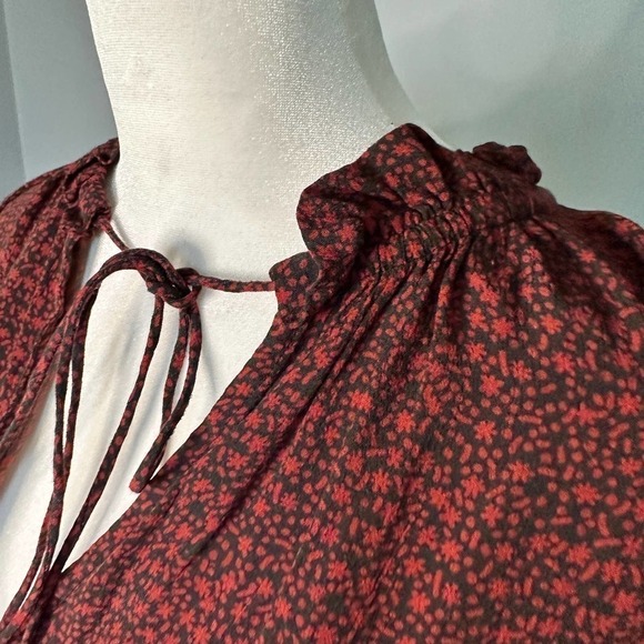 CLEOBELLA Peasant Blouse Size Medium - Picture 5 of 8